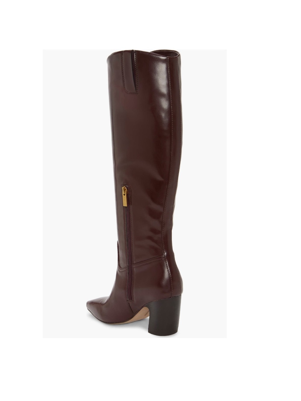 Vince Camuto Cristen Knee High Boots Dark Brown Women’s 8 Wide Calf - Picture 3 of 13